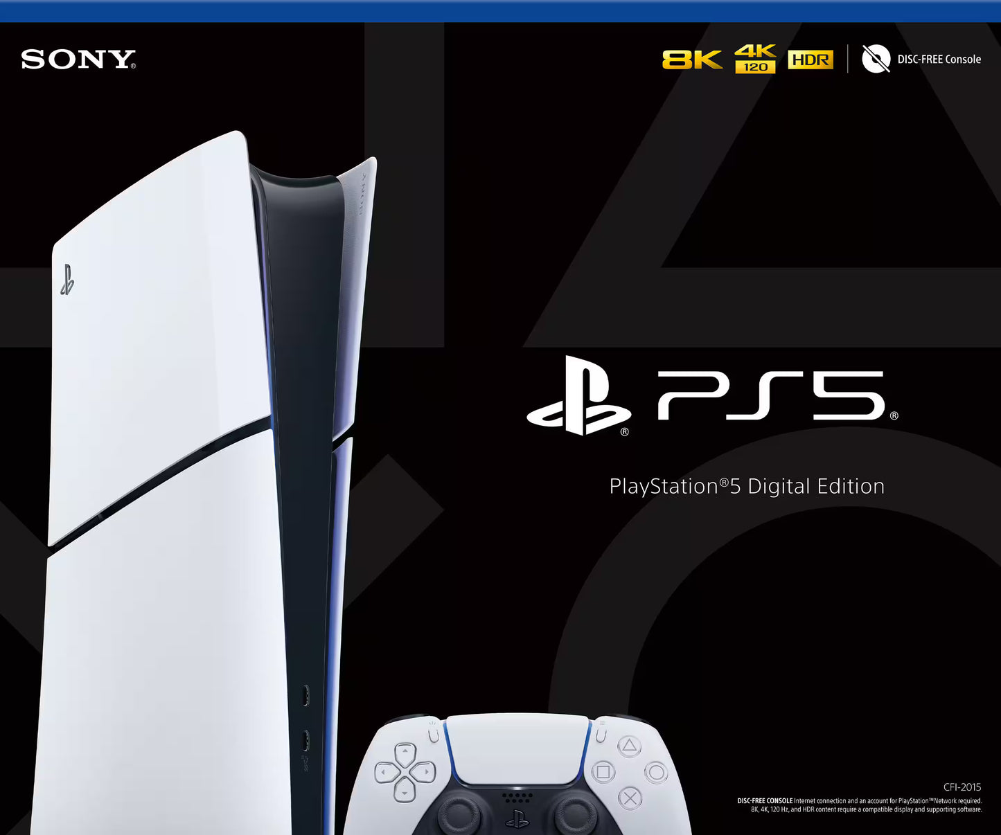 SONY PLAYSTATION 5 SLIM DIGITAL